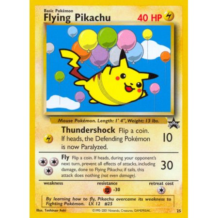 Flying Pikachu