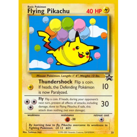 Flying Pikachu