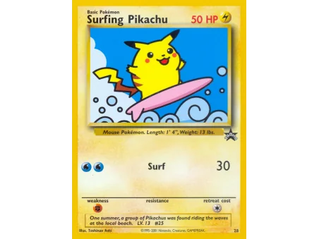 Surfing Pikachu