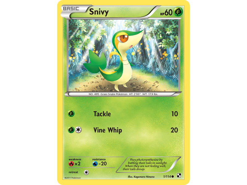 Snivy (Reverse Holo)