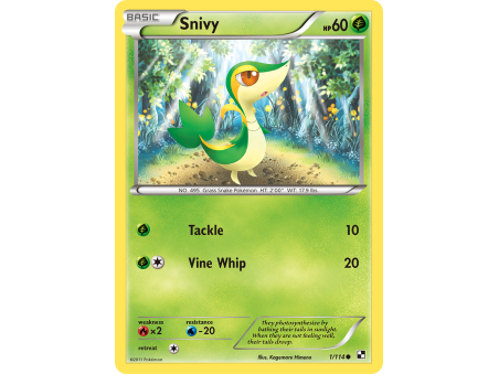 Snivy (Reverse Holo)