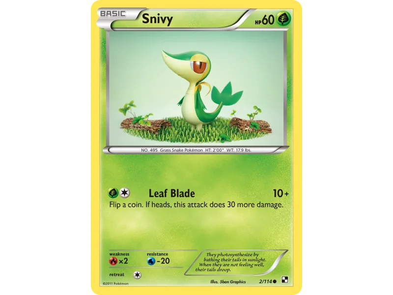 Snivy (Reverse Holo)