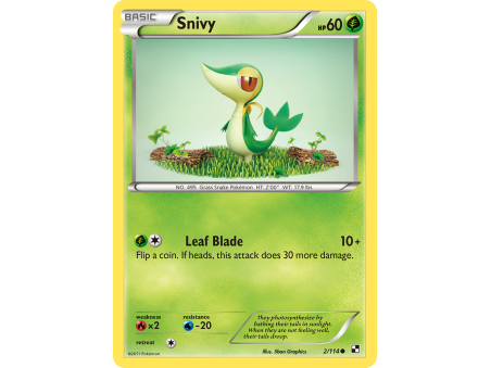 Snivy (Reverse Holo)