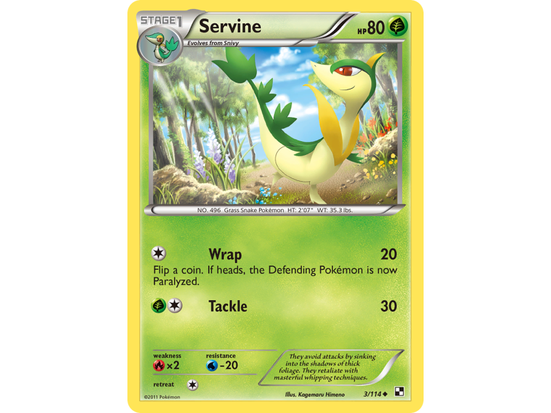 Servine (Reverse Holo)