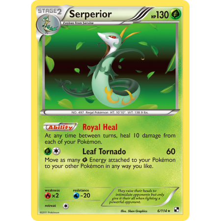 Serperior (Reverse Holo)