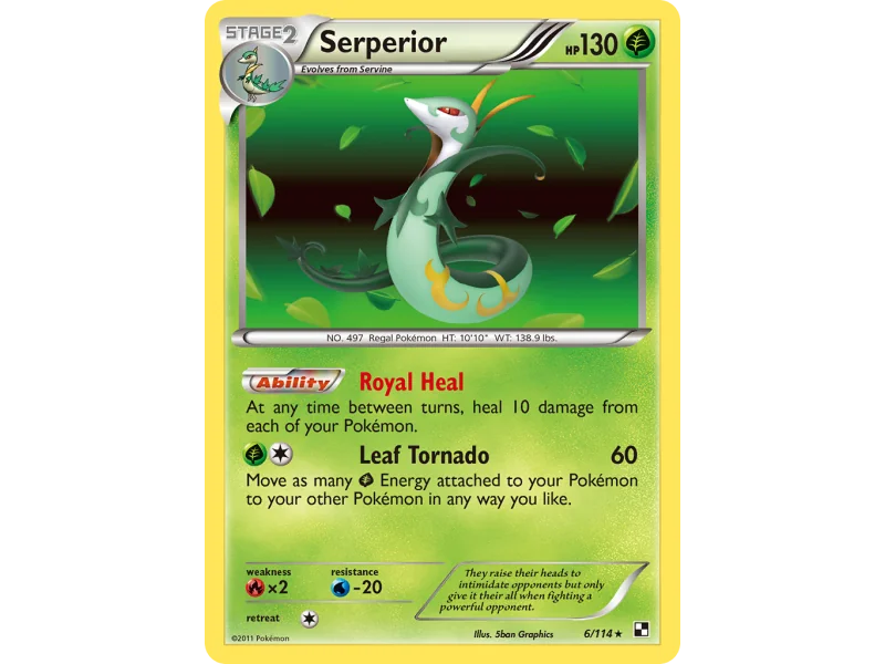 Serperior (Reverse Holo)