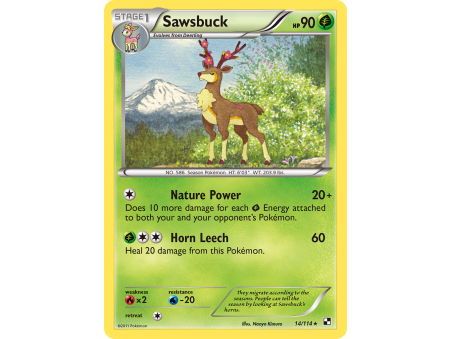 Sawsbuck (Reverse Holo)