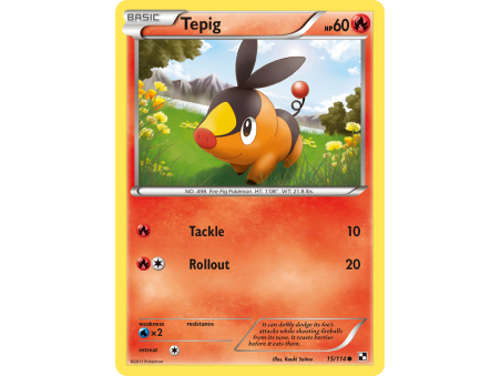 Tepig (Reverse Holo)