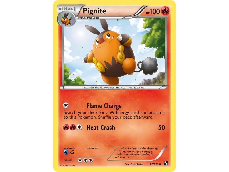 Pignite (Reverse Holo)