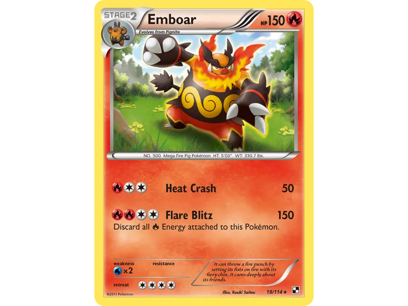 Emboar (Reverse Holo)