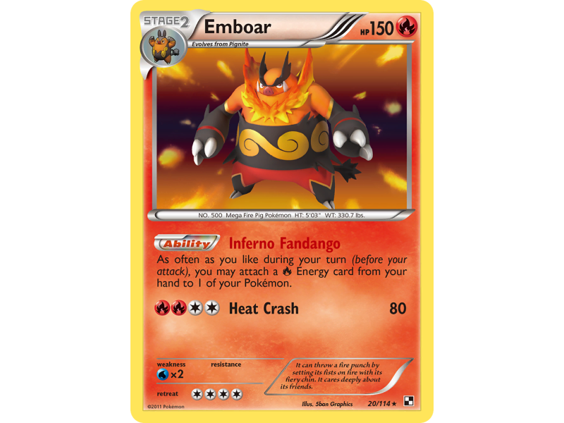 Emboar (Holo)