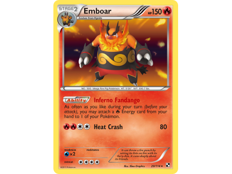 Emboar (Reverse Holo)