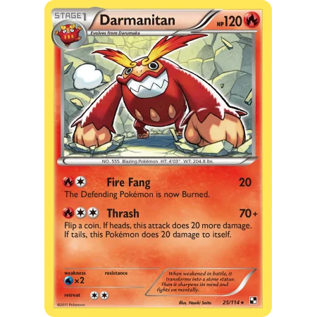 Darmanitan (Reverse Holo)