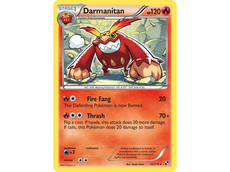 Darmanitan (Reverse Holo)
