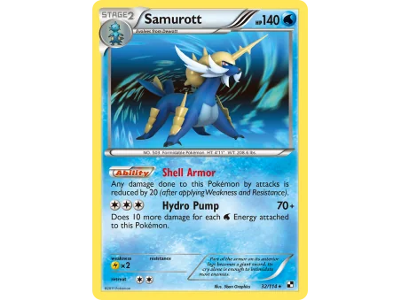 Samurott (Reverse Holo)