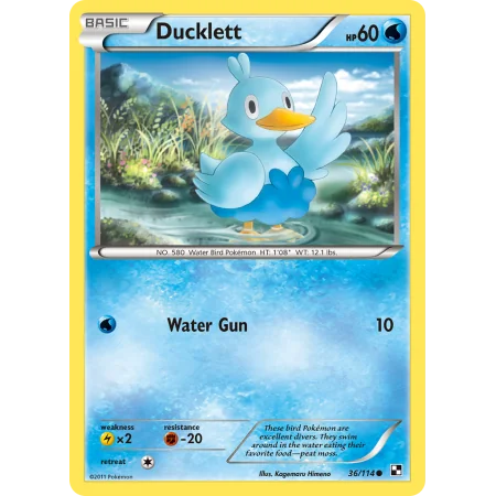 Ducklett (Reverse Holo)
