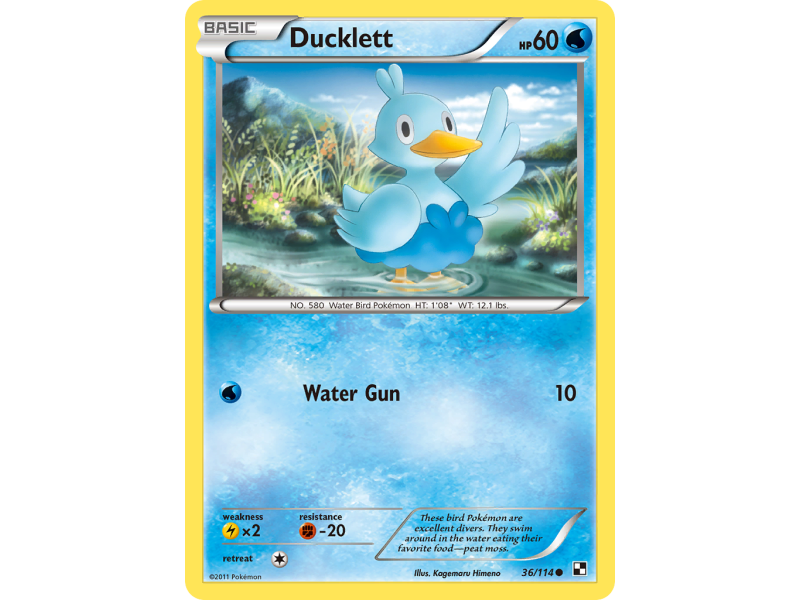 Ducklett (Reverse Holo)