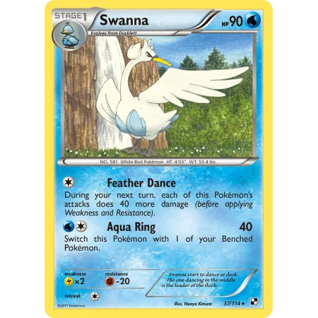 Swanna (Reverse Holo)