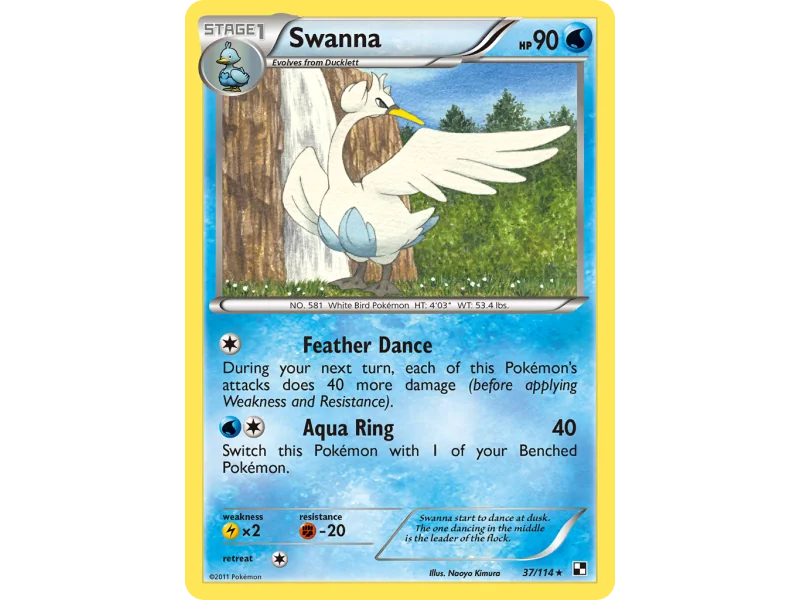 Swanna (Reverse Holo)