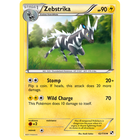 Zebstrika (Reverse Holo)