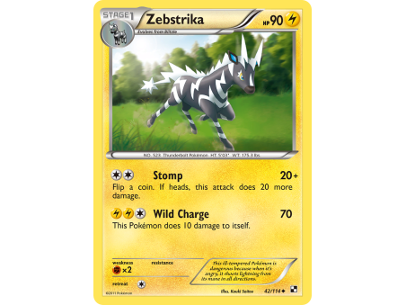 Zebstrika (Reverse Holo)