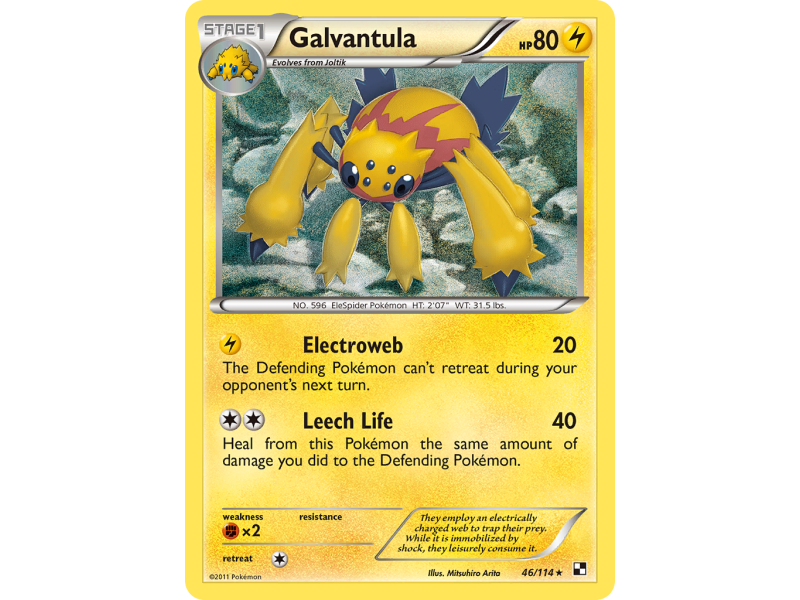 Galvantula (Reverse Holo)