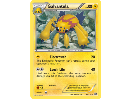 Galvantula (Reverse Holo)