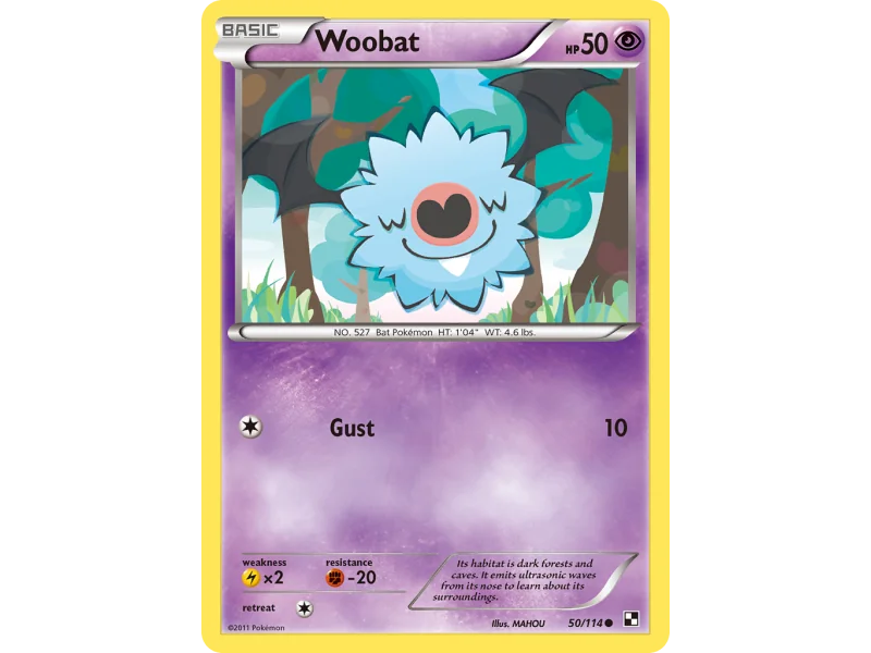 Woobat (Reverse Holo)