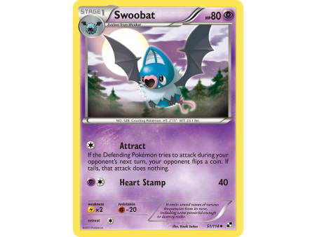 Swoobat (Reverse Holo)