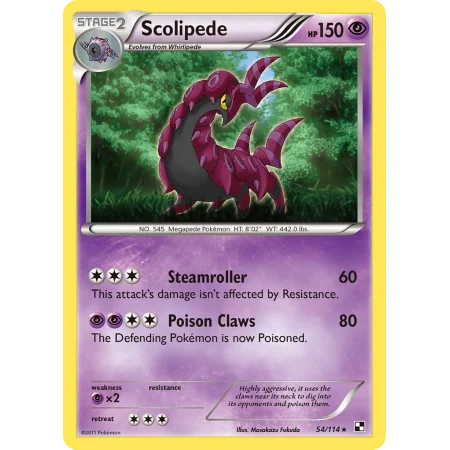 Scolipede (Reverse Holo)