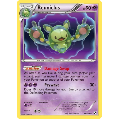 Reuniclus (Reverse Holo)
