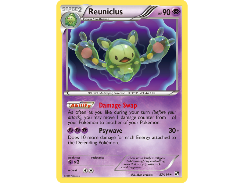 Reuniclus (Reverse Holo)