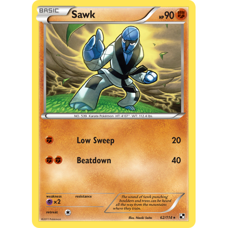 Sawk (Reverse Holo)