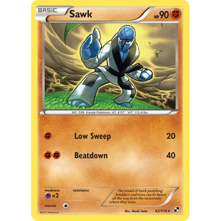 Sawk (Reverse Holo)