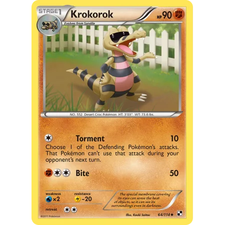 Krokorok (Reverse Holo)