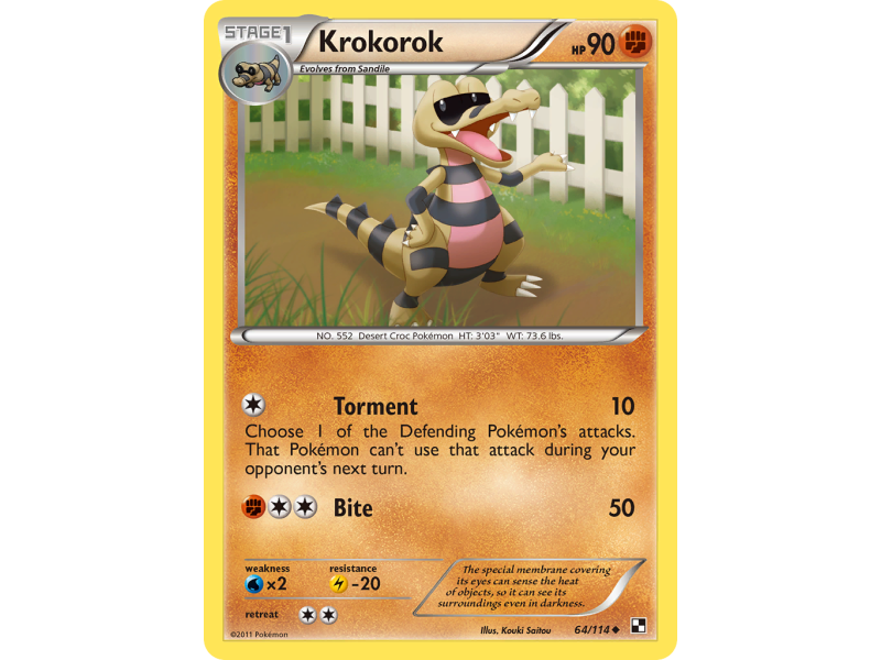 Krokorok (Reverse Holo)