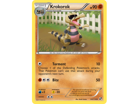 Krokorok (Reverse Holo)