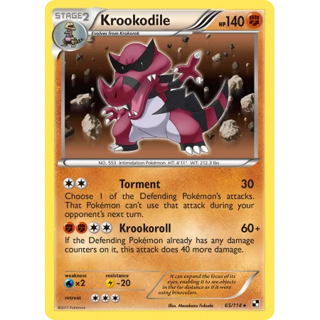 Krookodile (Reverse Holo)