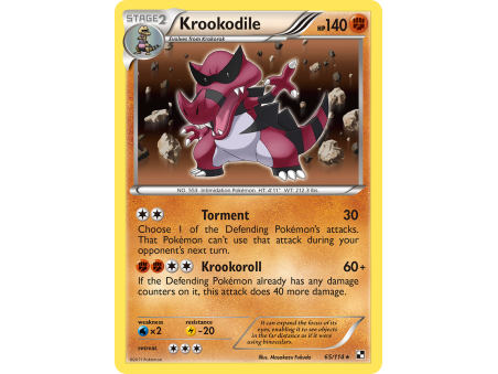 Krookodile (Reverse Holo)