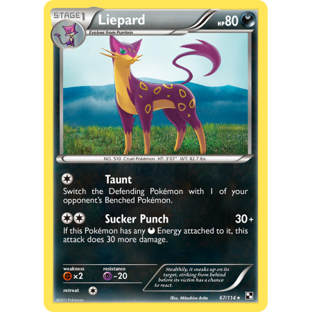 Liepard (Reverse Holo)