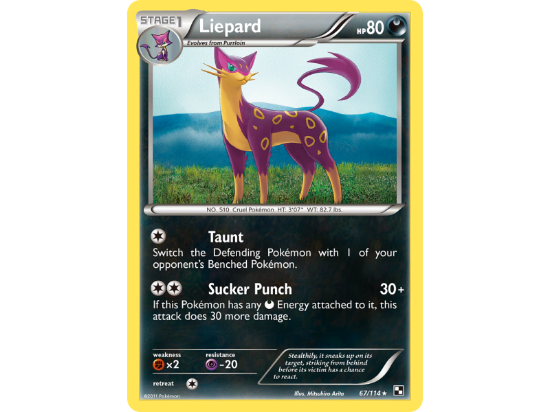 Liepard (Reverse Holo)