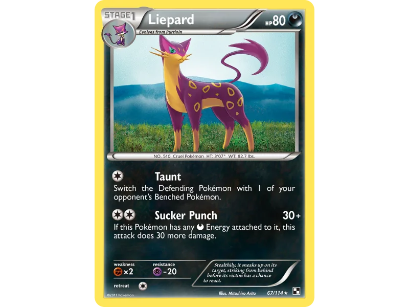 Liepard (Reverse Holo)