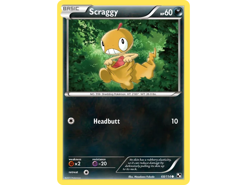 Scraggy (Reverse Holo)