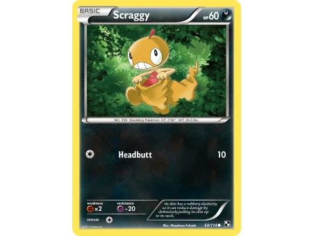 Scraggy (Reverse Holo)