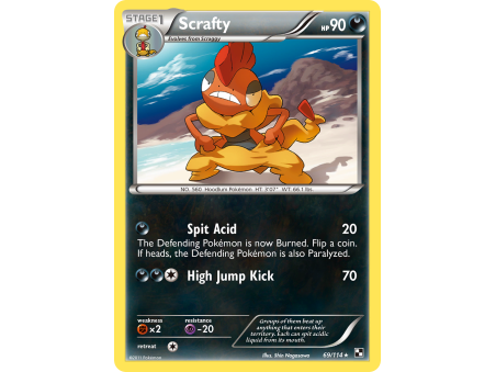 Scrafty (Reverse Holo)