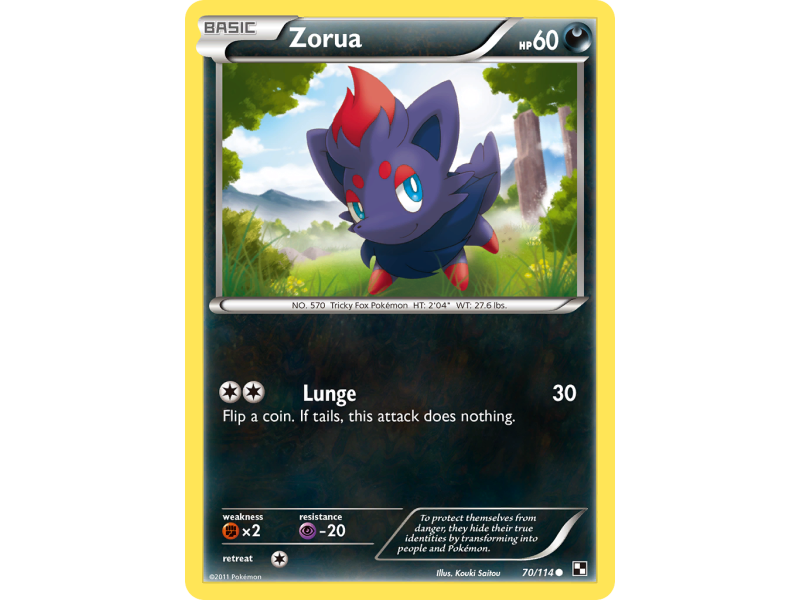 Zorua (Reverse Holo)