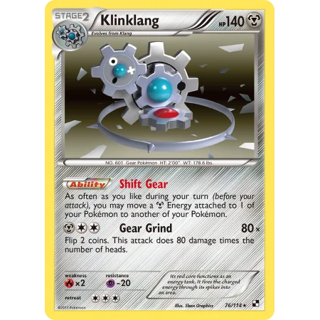 Klinklang (Reverse Holo)