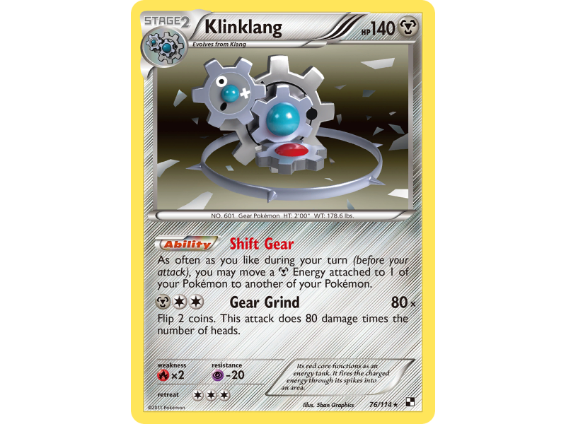 Klinklang (Reverse Holo)