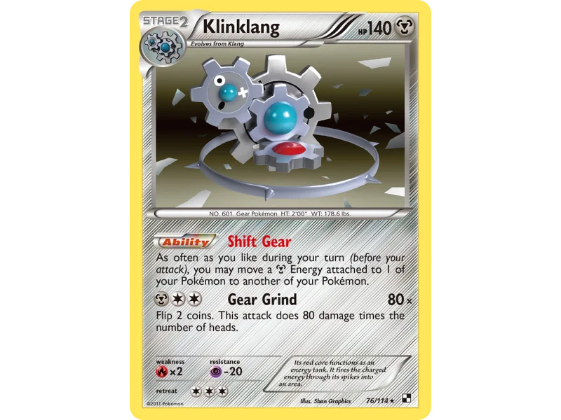 Klinklang (Reverse Holo)