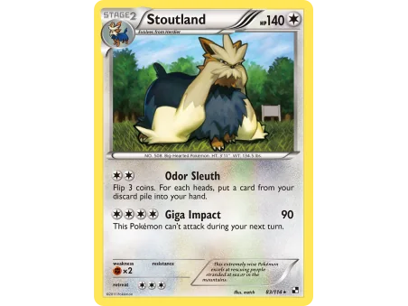 Stoutland (Reverse Holo)